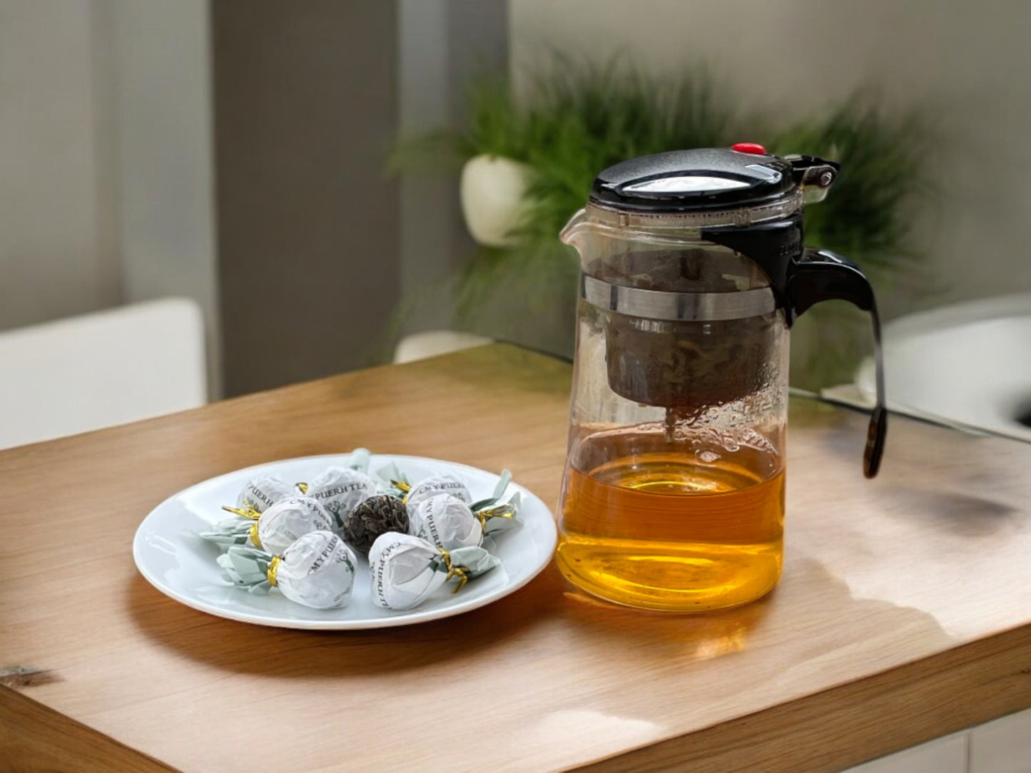 RAW PUERH HANDMADE DRAGON BALL COMBO