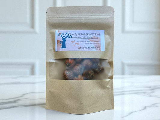 FLOWER TEA DRAGON PEARLS-Lily