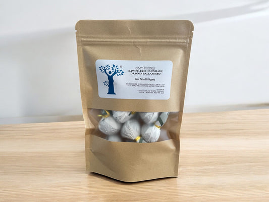 RAW PUERH HANDMADE DRAGON BALL COMBO