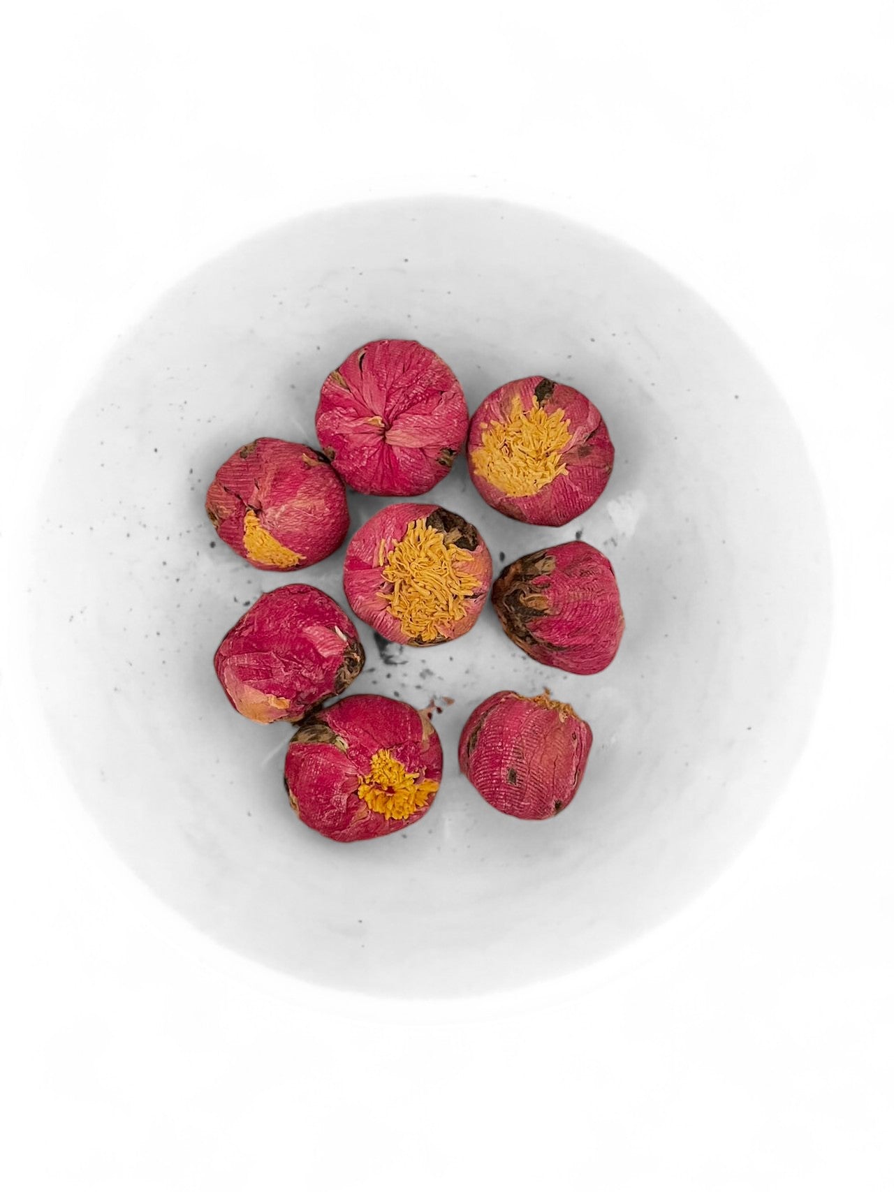 FLOWER TEA DRAGON PEARLS-ROSE